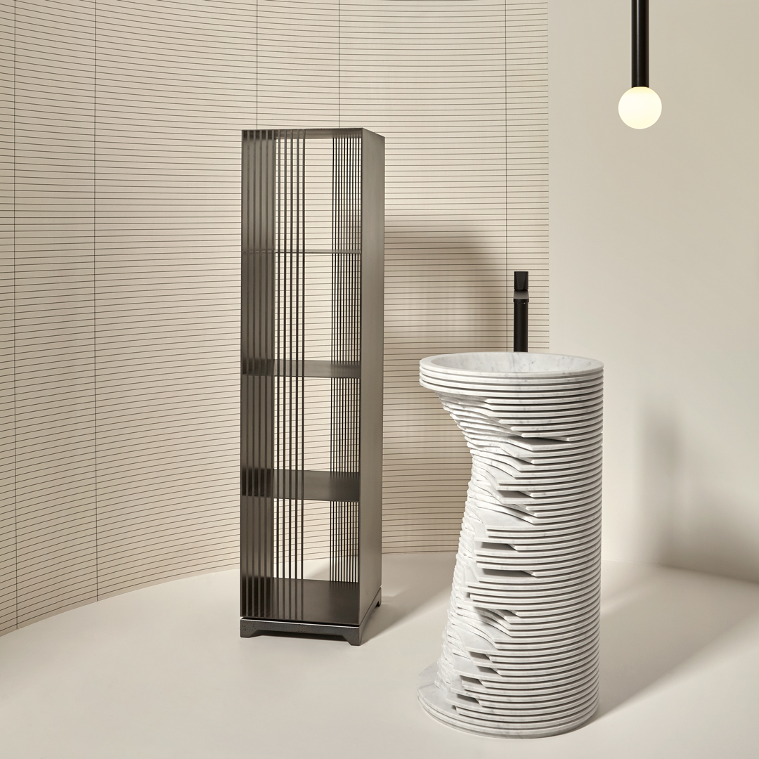the play of solids and voids, of lights and shadows, inside and out, of content and container