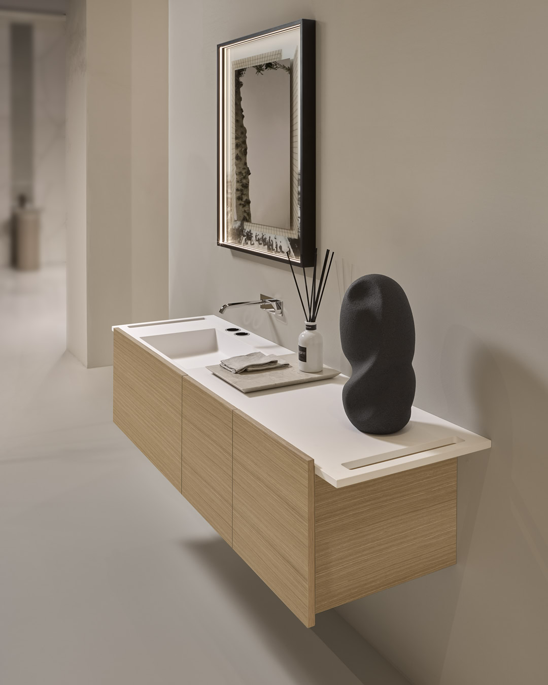 precise layering of volumes