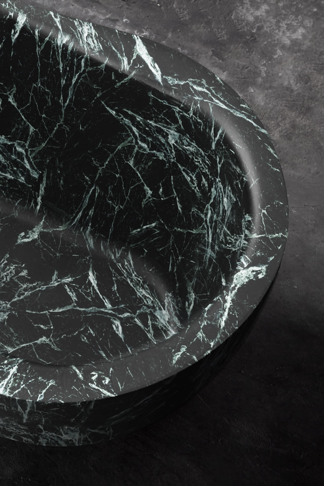 a real sculpture carved from a monolith